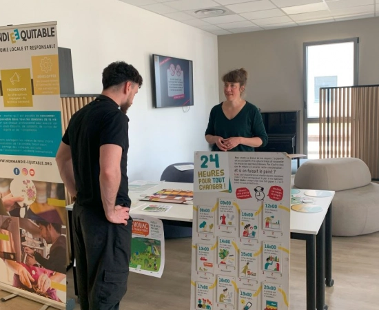 Nous étions présents au campus 3 de l'E2SE à Colombelles (14)