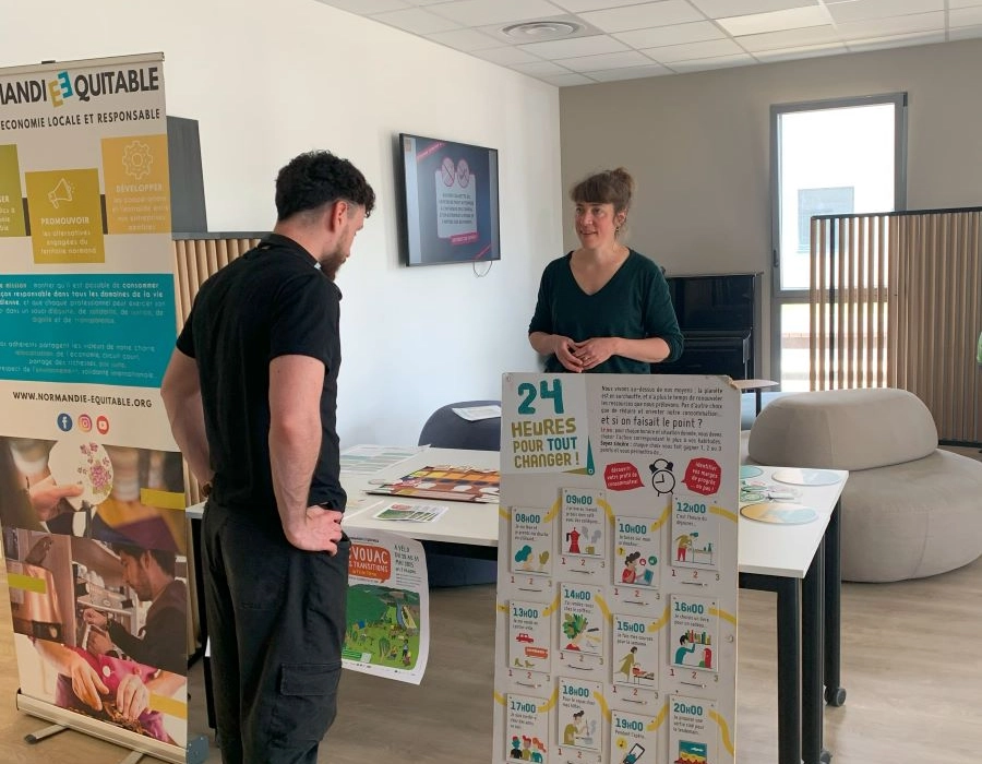 Nous étions présents au campus 3 de l'E2SE à Colombelles (14)