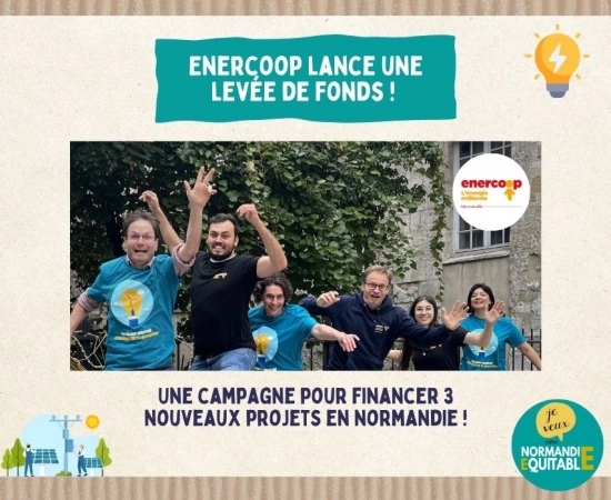 Enercoop Normandie lance une levée de fonds ! 
