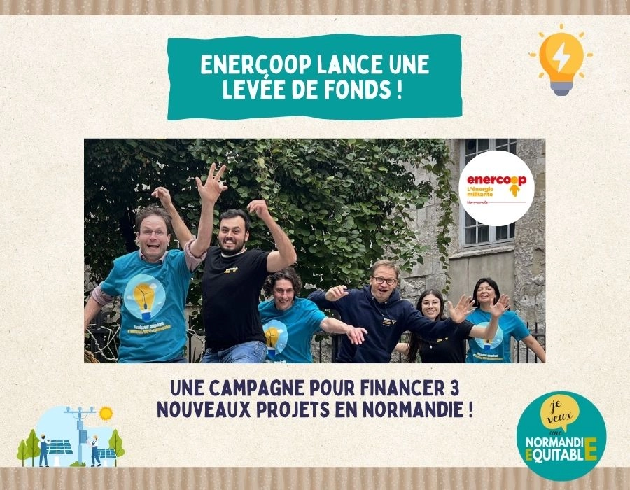 Enercoop Normandie lance une levée de fonds ! 