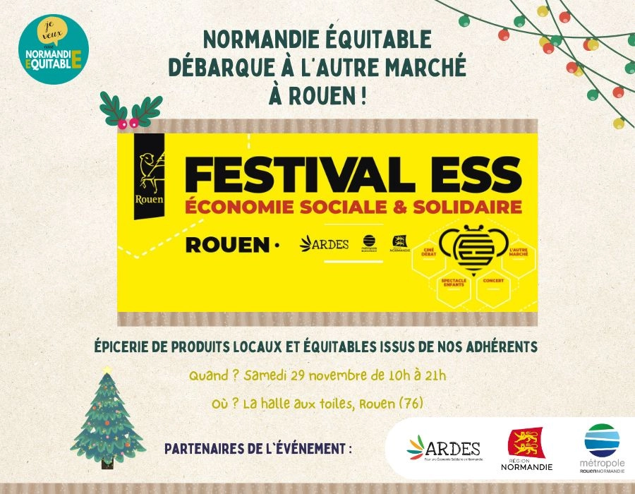 Une épicerie équitable à l'Autre Marché de Rouen ! 