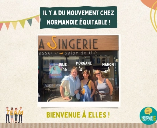Il y a du mouvement chez Normandie Équitable ! 