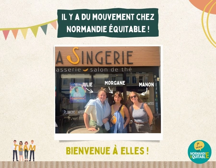 Il y a du mouvement chez Normandie Équitable ! 