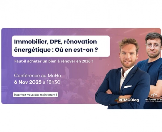 Une conférence sur les thèmes de l'immobilier & de la rénovation énergétique !  Une conférence sur les thèmes de l'immobilier & de la rénovation énergétique !