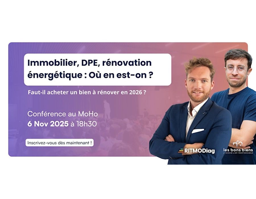 Une conférence sur les thèmes de l'immobilier & de la rénovation énergétique !  Une conférence sur les thèmes de l'immobilier & de la rénovation énergétique !