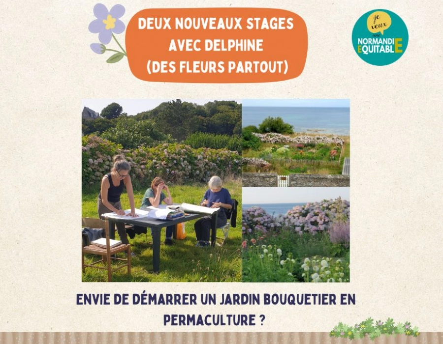 Deux nouveaux stages avec Delphine (Des fleurs partout) 