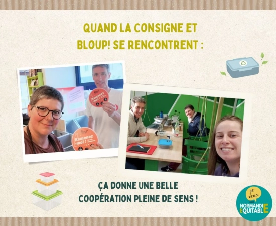 Les coopains d'abord : Bloup! x La Consigne