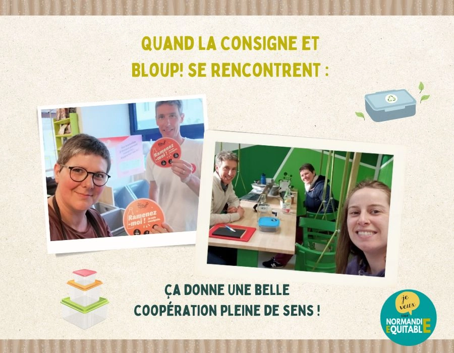 Les coopains d'abord : Bloup! x La Consigne