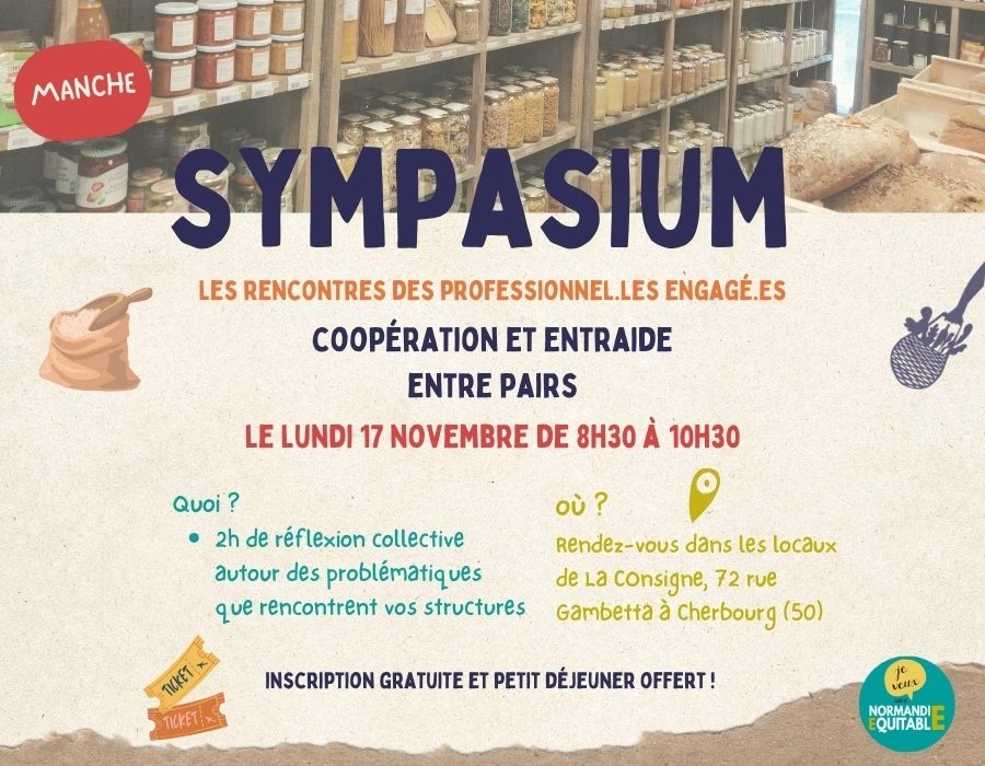 Un nouveau sympasium dans la Manche ! 