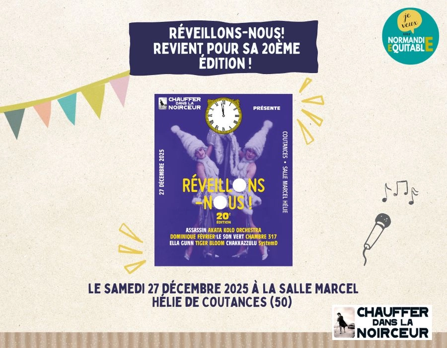 Réveillons-nous! revient pour sa 20ème édition ! 