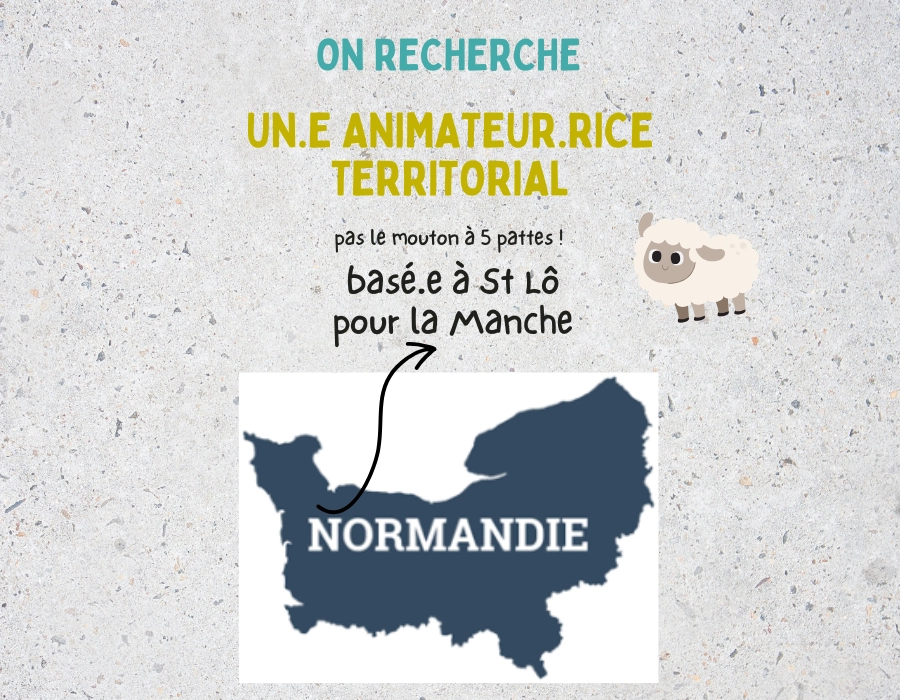 Recrutement animateur.rice territorial.e pour la Manche 