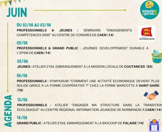 À vos agendas : les rencontres et événements à ne pas manquer en JUIN !