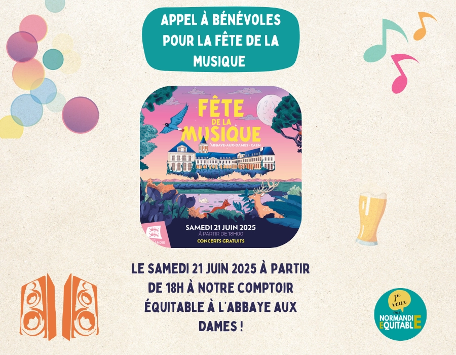 Appel à Bénévoles pour la fête de la musique 