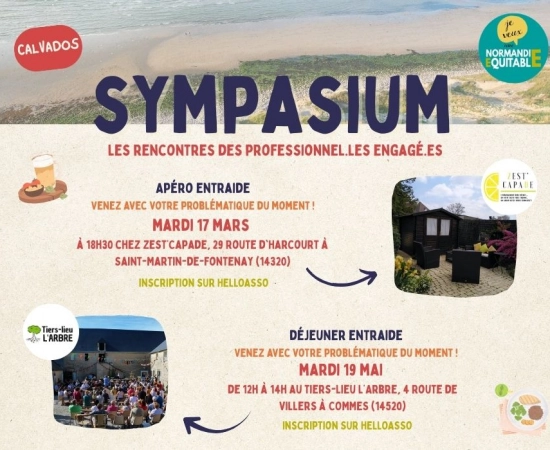 Les rencontres à venir entre profesionnels dans le Calvados 