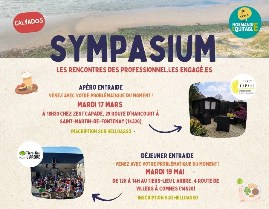 Les rencontres à venir entre profesionnels dans le Calvados 