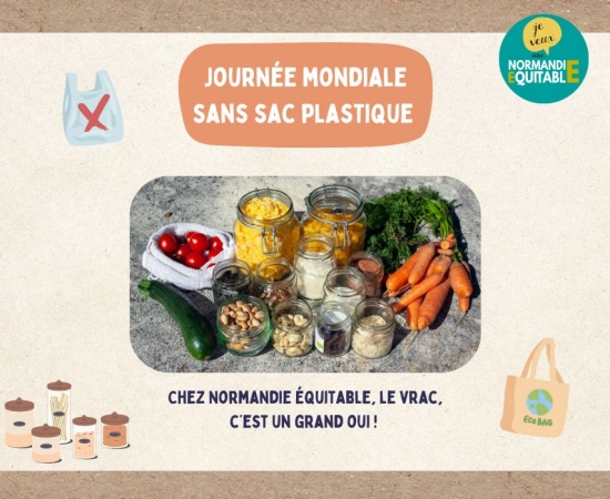 Ce jeudi 3 juillet, c'est la Journée mondiale sans sac plastique ! 