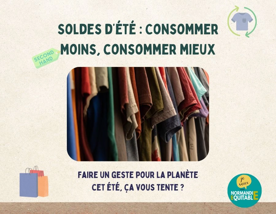 Soldes d'été : Consommer moins, consommer mieux 