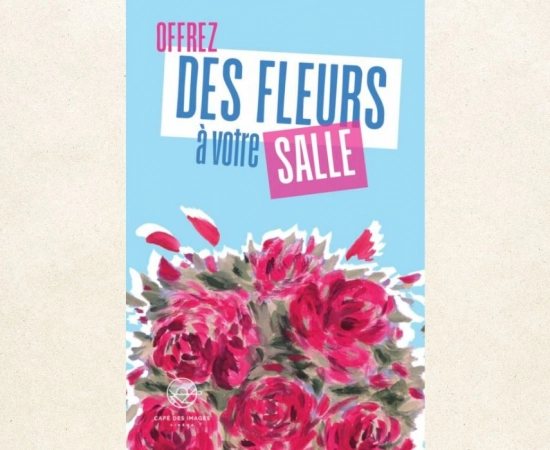 Offrez des fleurs à votre salle au Café des images ! 