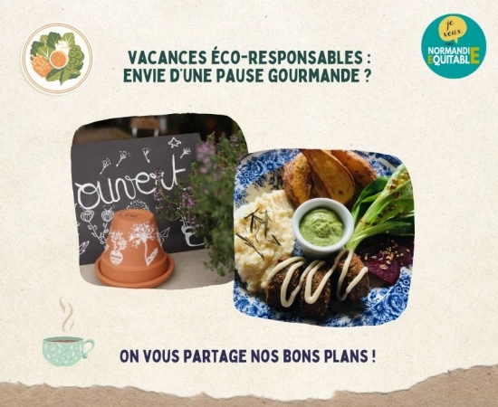 Vacances éco-responsables : envie d'une pause gourmande ? 