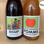 Bissap, jus de pomme et cidre de chez Marcotte