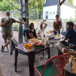 Sympasium à l'épicerie du Coing de Clécy