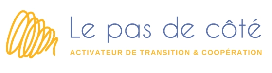 Logo de l'entreprise normande : Le pas de côté Logo de l'entreprise normande : Le pas de côté