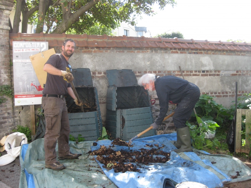 Compostage et gestion de biodéchets 