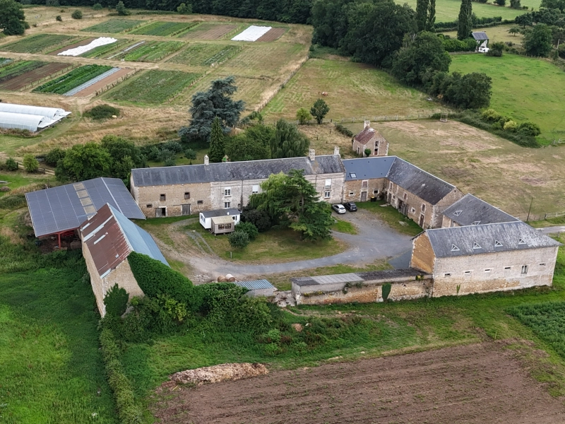 Une ferme agroécologique à Martainville