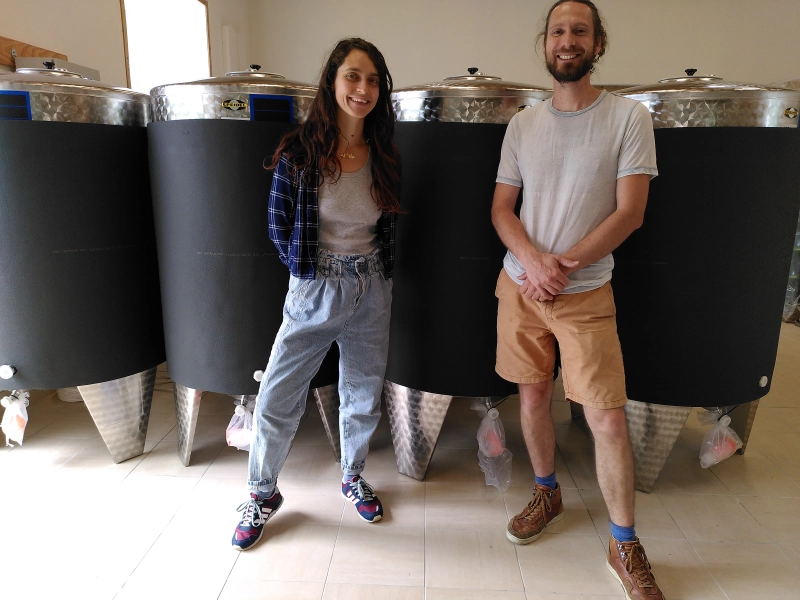 Aude et Antoine de la Brasserie Valdal