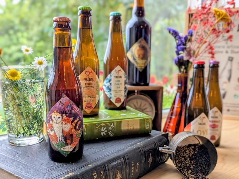 Bières artisanales de chez Valdal