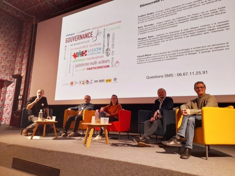 conférence démocratie alimentaire